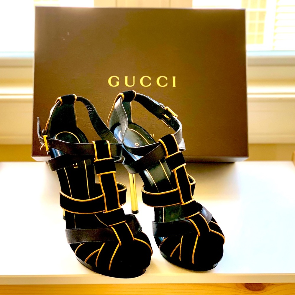 Gucci high heels shoes, Brand new never wear out, only trying at home 👠😍